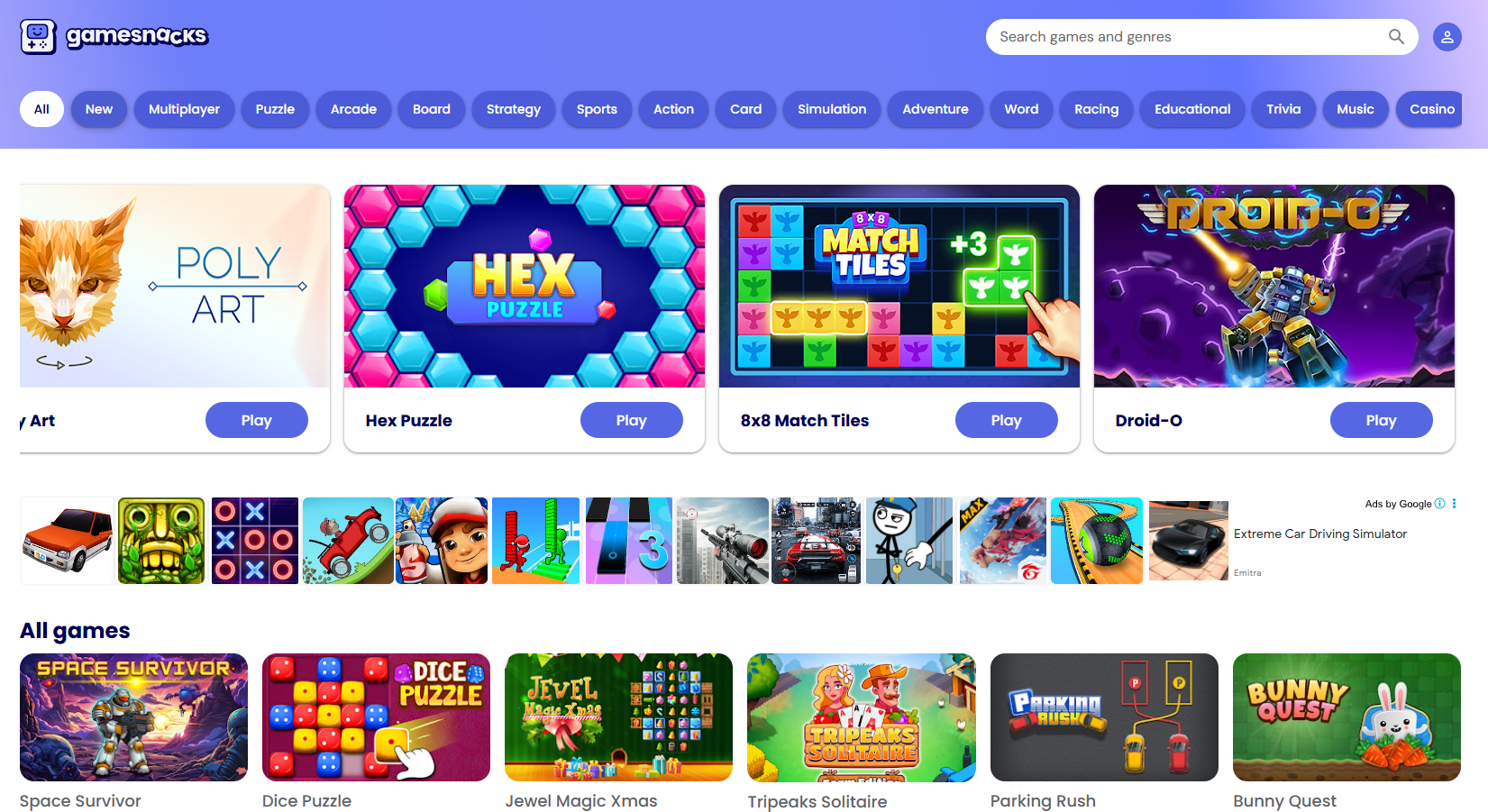 gamersnacks screenshot